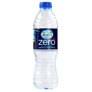 Al Ain Water- Zero | 500 ML - 24 Bottles per Case