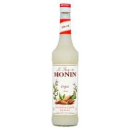 Monin Almond Syrup, 70 CL, Malaysia (6 Bottles Per Box)