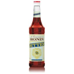 Monin Bitter Syrup, 70 CL, France (6 Bottles Per Box)
