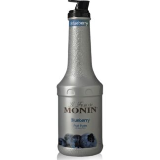 Monin Blueberry Fruit Puree, 100 CL, Malaysia (4 Bottles Per Box)