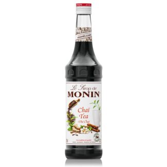 Monin Chai Tea Syrup, 70 CL, Malaysia (6 Bottles Per Box)