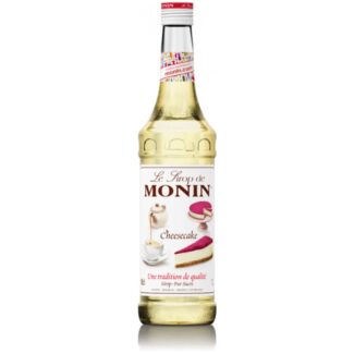 Monin Cheesecake Syrup, 70 CL, Malaysia (6 Bottles Per Box)
