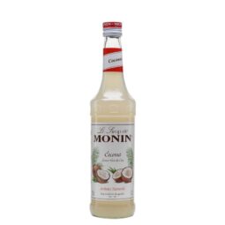 Monin Coconut Syrup, 100 CL, Malaysia (6 Bottles Per Box)