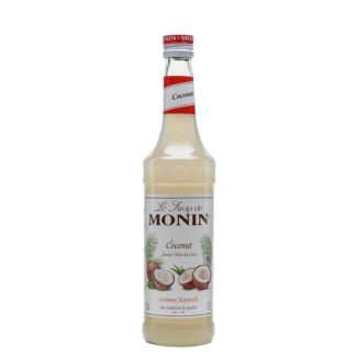 Monin Coconut Syrup, 100 CL, Malaysia (6 Bottles Per Box)