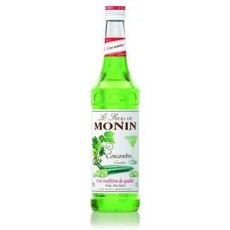 Monin Cucumber Syrup, 70 CL, Malaysia (6 Bottles Per Box)