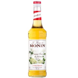Monin Elder Flower Syrup, 70 CL, Malaysia (6 Bottles Per Box)