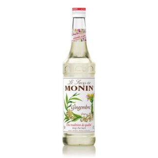 Monin Ginger Syrup, 70 CL, Malaysia (6 Bottles Per Box)
