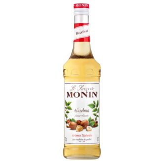 Monin Hazelnut Syrup, 70 CL, Malaysia (6 Bottles Per Box)