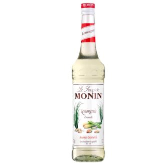 Monin Lemon Grass Syrup, 70 CL, Malaysia (6 Bottles Per Box)
