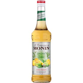 Monin Lime Cordial, 70 CL, Malaysia (6 Bottles Per Box)