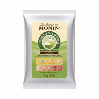 Monin Matcha Green Tea Frappe, 1 KG, Malaysia (6 Packets Per Box)