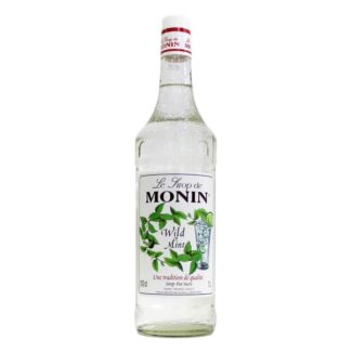 Monin Mint And Lime Mix Concentrate, 100 CL, Malaysia (6 Bottles Per Box)