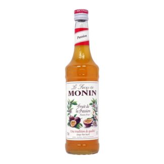 Monin Passion Fruit Syrup, 100 CL, Malaysia (6 Bottles Per Box)