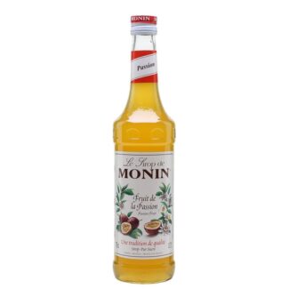 Monin Passion Fruit Syrup, 70 CL, Malaysia (6 Bottles Per Box)