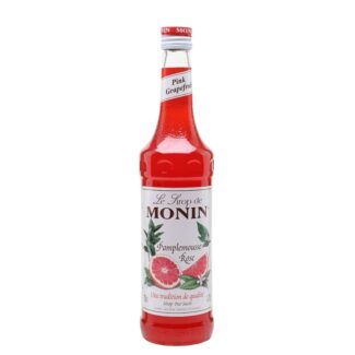Monin Pink Grapefruit Syrup, 70 CL, Malaysia (6 Bottles Per Box)