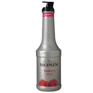 Monin Raspberry Fruit Puree, 100 CL, Malaysia (4 Bottles Per Box)