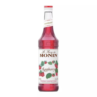 Monin Raspberry Syrup, 70 CL, Malaysia (6 Bottles Per Box)