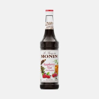 Monin Raspberry Tea Syrup, 70 CL, Malaysia (6 Bottles Per Box)