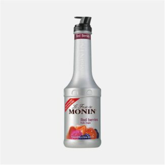 Monin Red Berries Puree, 100 CL, Malaysia (4 Bottles Per Box)