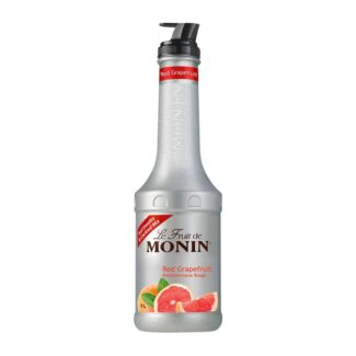 Monin Red Grapefruit Puree, 100 CL, Malaysia (4 Bottles Per Box)