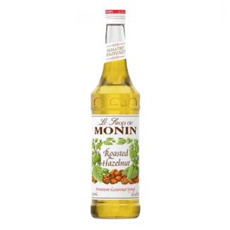 Monin Roasted Hazelnut Syrup, 70 CL, Malaysia (6 Bottles Per Box)
