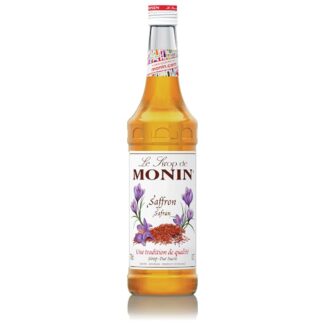 Monin Saffron Syrup, 70 CL, Malaysia (6 Bottles Per Box)