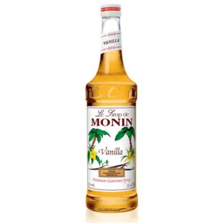 Monin Vanilla Syrup, 70 CL, Malaysia (6 Bottles Per Box)