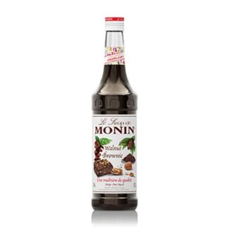 Monin Walnut Brownie Syrup, 70 CL, Malaysia (6 Bottles Per Box)
