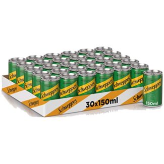 Schweppes Tonic Ginger Ale | 150 ML - 30 Cans Per case