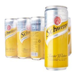 Schweppes Tonic Water | 300 ML - 24 Cans Per Case