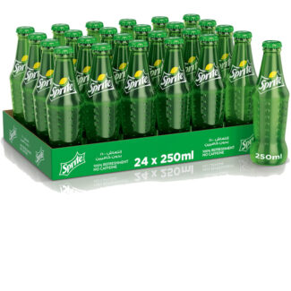 Sprite Glass | 250 ML x 24 - Bottles Per Case
