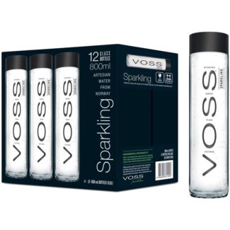 VOSS - Glass Sparkling | 800 ML - 12 Bottles per case