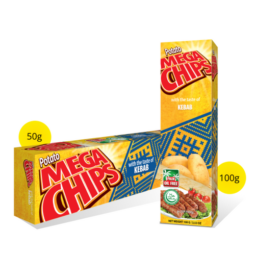 MEGA CHIPS KEBAB 50gm IN uae,dubai,abudhabi by global beverages food and beverages suppler