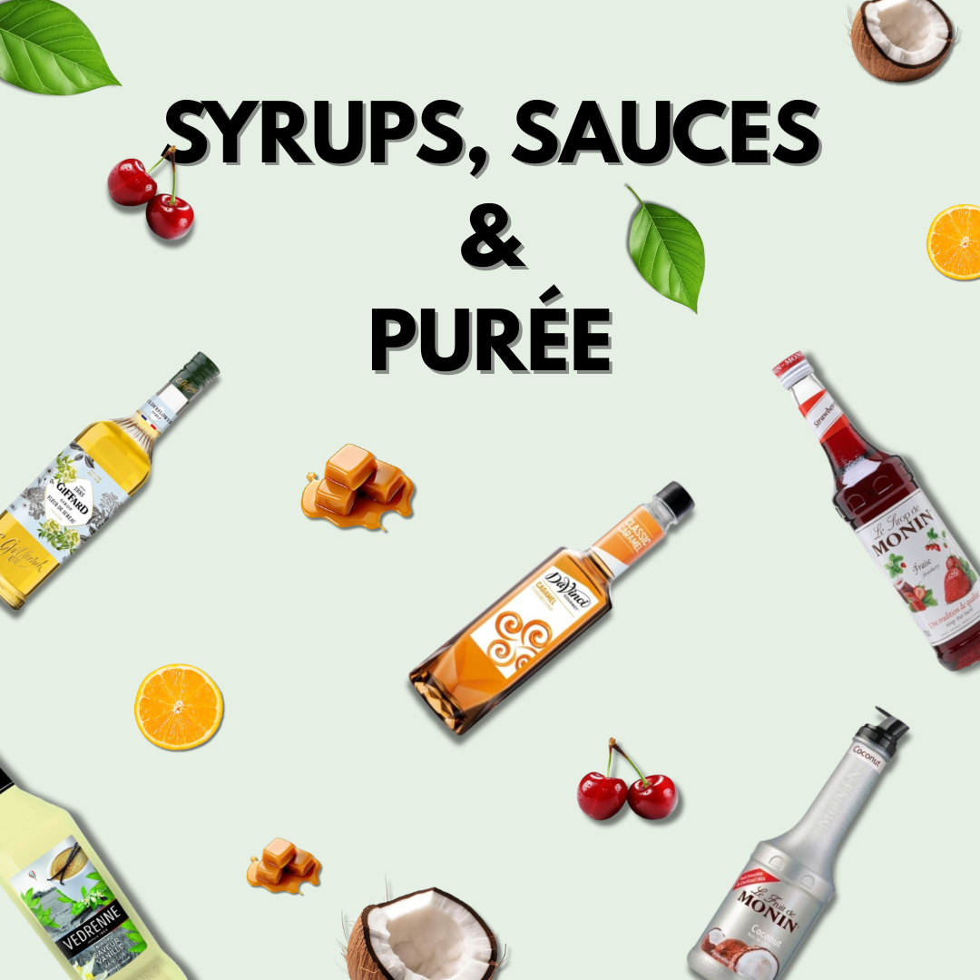 BUY PREMIUM SYRUP, SAUCE, PUREE IN UAE, DUBAI