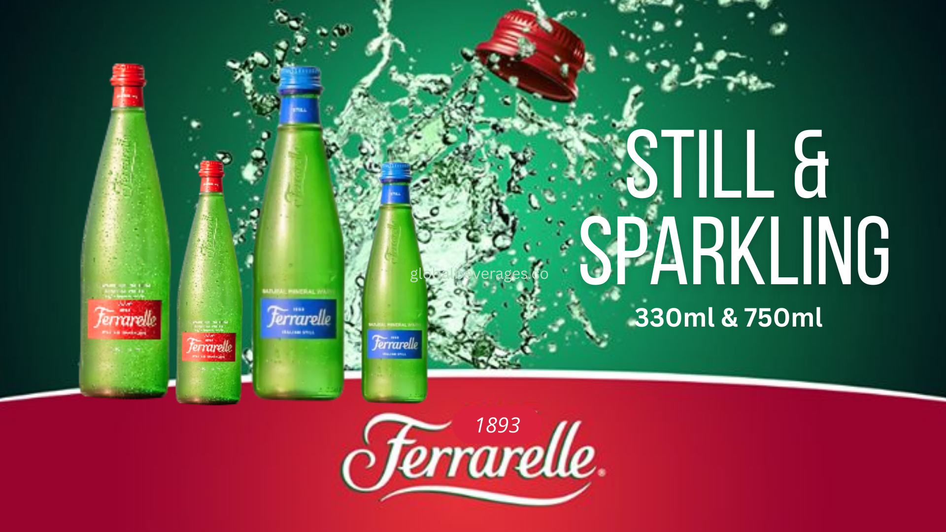 BUY FERARALLE STILL AND SPARKLING WATER FROM GLOBAL BEVERAGES IN DUBAI | UAE