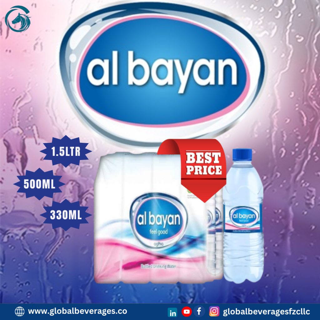 Buy Al Bayan Water in bulk Wholesale | Retail | Best Price in UAE