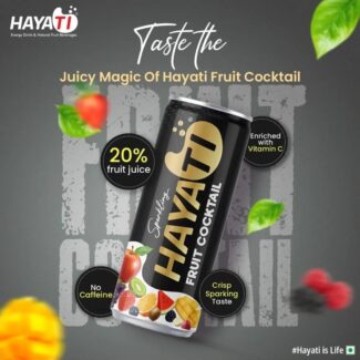 HAYATI FRUIT COCKTAIL SPARKLING FRUIT JUICE 250ML IN DUBAI ,UAE, AT GLOBAL BEVERAGES