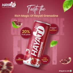 HAYATI POMEGRANTE SPARKLING JUICE 250ML