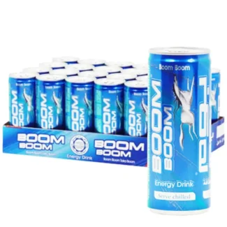 Boom Boom Energy Drink 24 x 250 ml in UAE| GLOBAL BEVERAGES