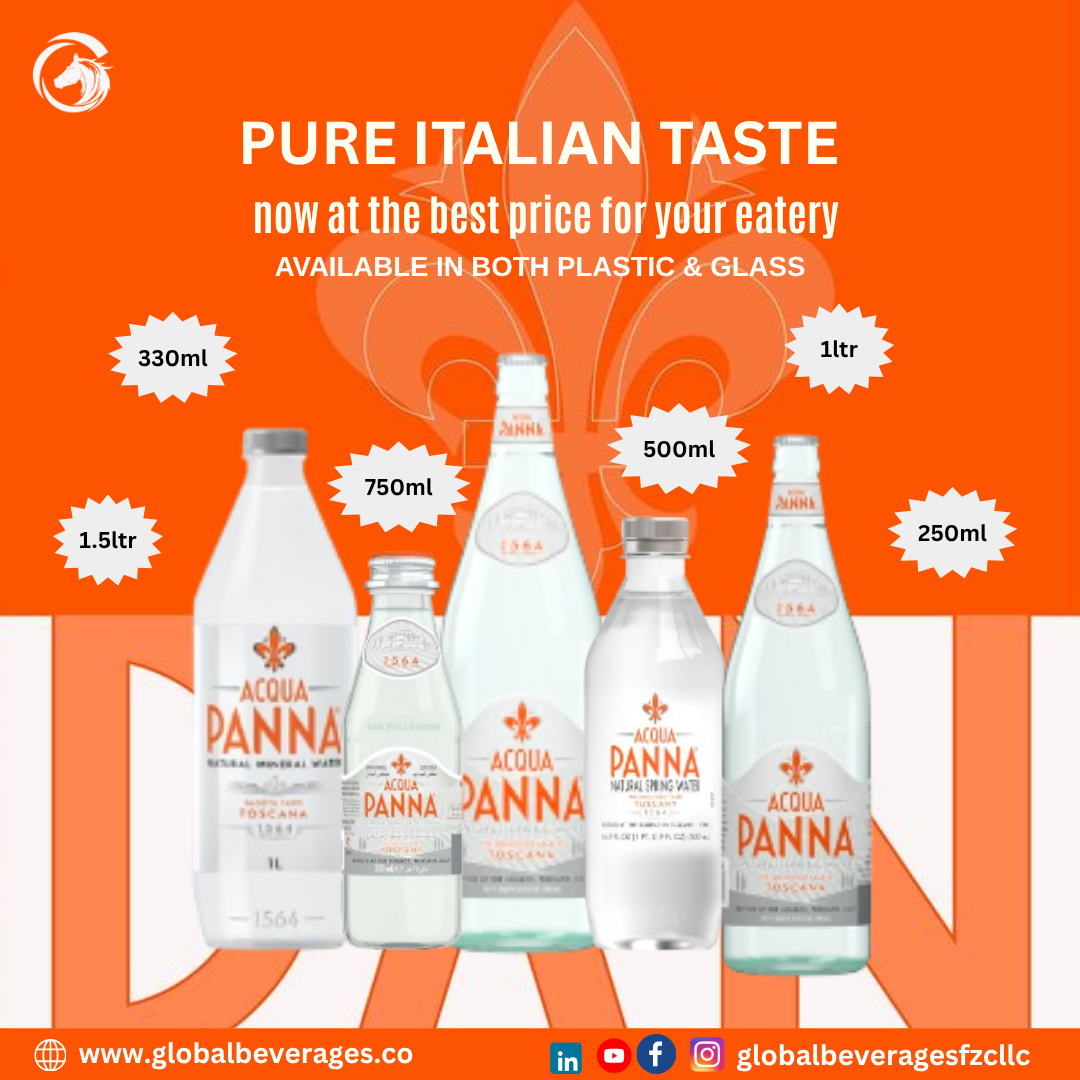 Acqua Panna Perfect for hotels, restaurants, cafés, catering, HORECA, events, and parties