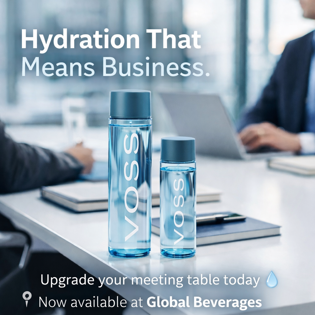 Premium Water Supplier in Dubai, UAE – Global Beverages