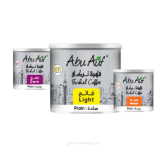 Abu Auf Roasted Plain Turkish Coffee 12X200G