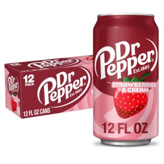 Dr Pepper Strawberries & Cream 355ml x 12
