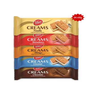 Tiffany Cream Biscuit 24 pcs x 80g