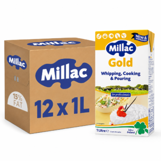 Millac Gold Whipping & Cooking Cream - 1LTR x12