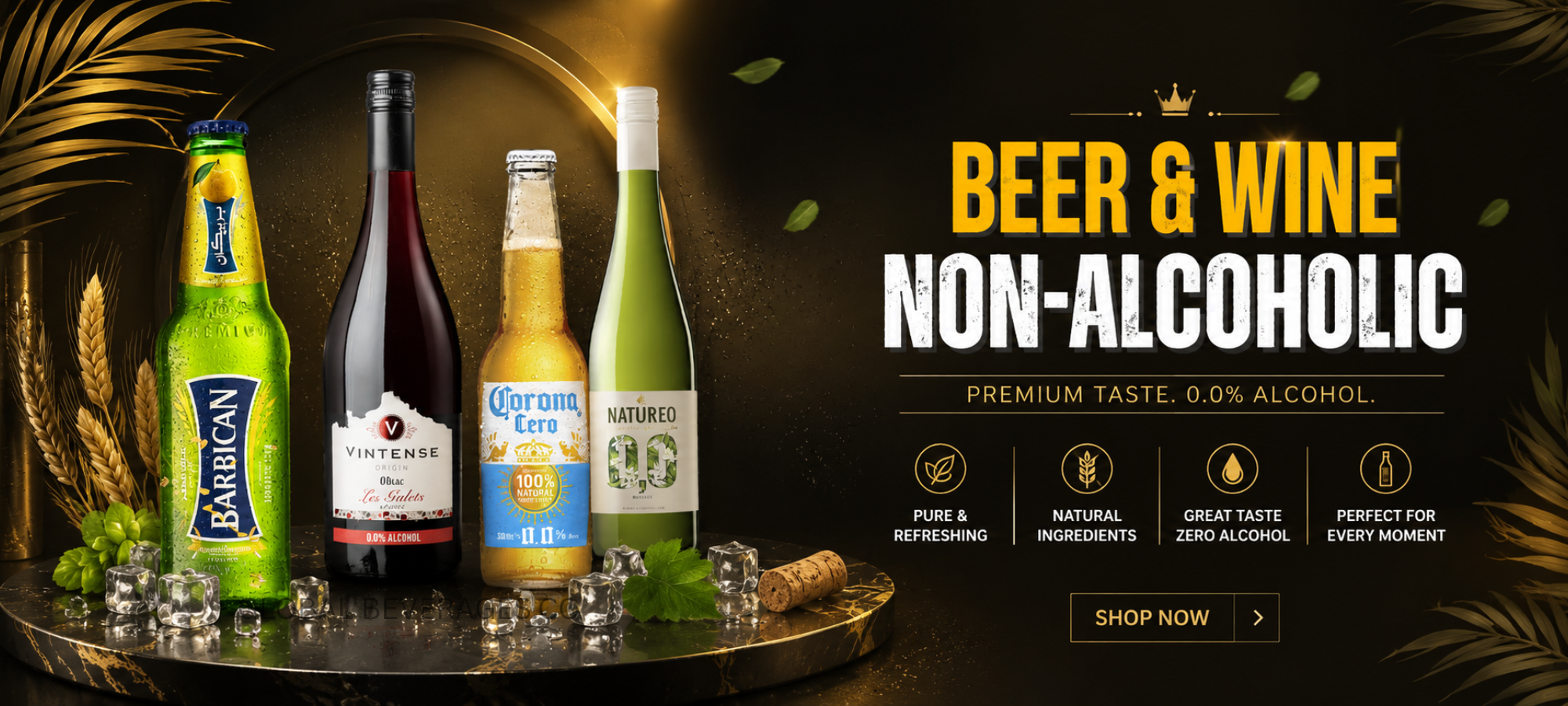 BUY NON ALCOHOLIC BEER, WINE ZERO ALCOHOL FOR HORECA,EVENTS,PARTIES ETC AT BEST PRICE IN UAE,DUBAI