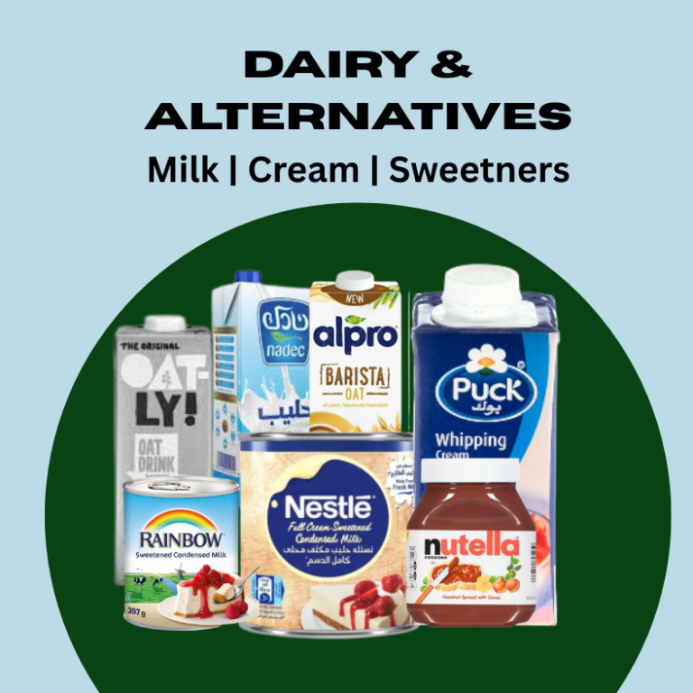 Dairy & alternatives Milk | Cream | Sweetners in UAE,DUBAI AT BEST PRICE