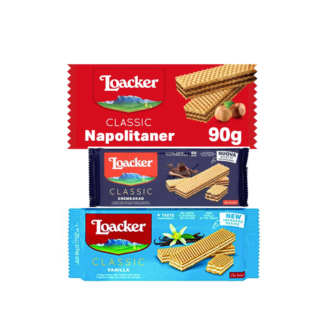 Loacker Wafers 90 gm x 28 in uae,dubai global beverages at best price